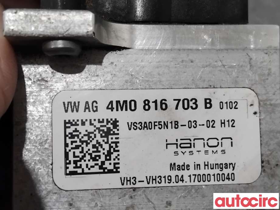 Diverse deler til VW e-Golf 2017-2020 (Fase 2)  (VOLKSWAGEN|4M0816703B||4M0816703C)