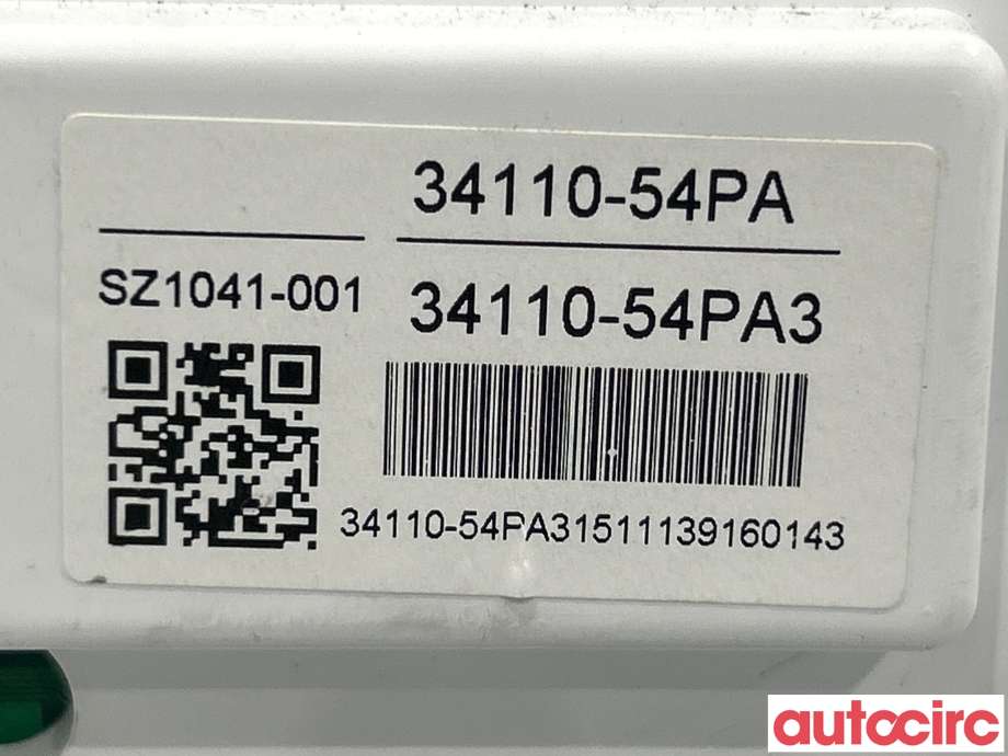 Instrumentpanel til Suzuki Vitara 2015-->> (Type IV)  (SUZUKI|34100-54PR3|3411054PA3)