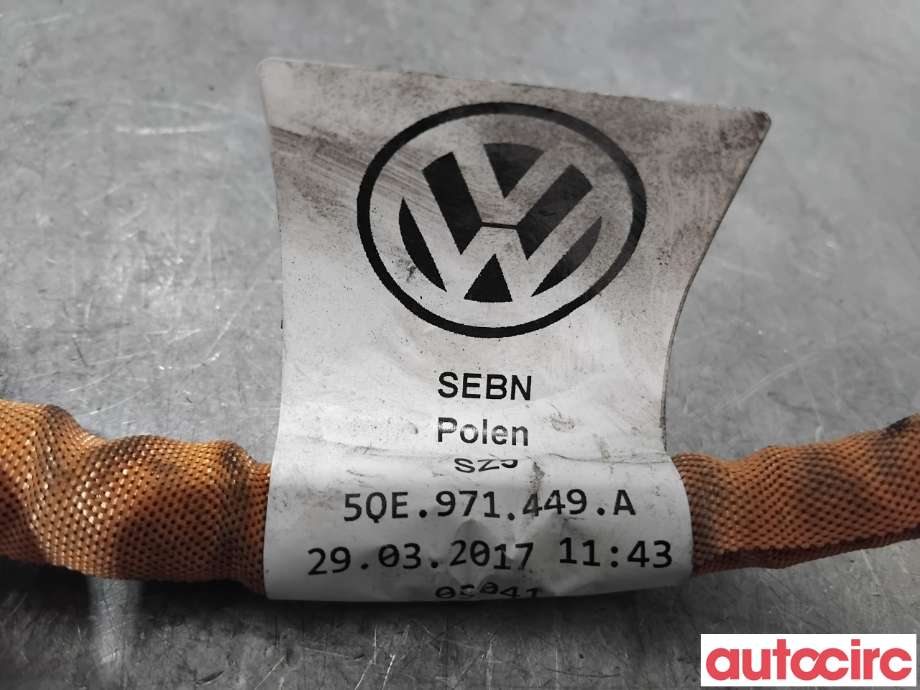 Kabel høy volt (HV) hybrid til VW e-Golf 2017-2020 (Fase 2)  (VOLKSWAGEN|5QE971449A|)