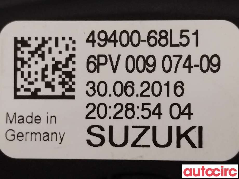 Pedal gass til Suzuki SX4 S-CROSS 2013-->> (Type II)  (SUZUKI|49400-68L51)