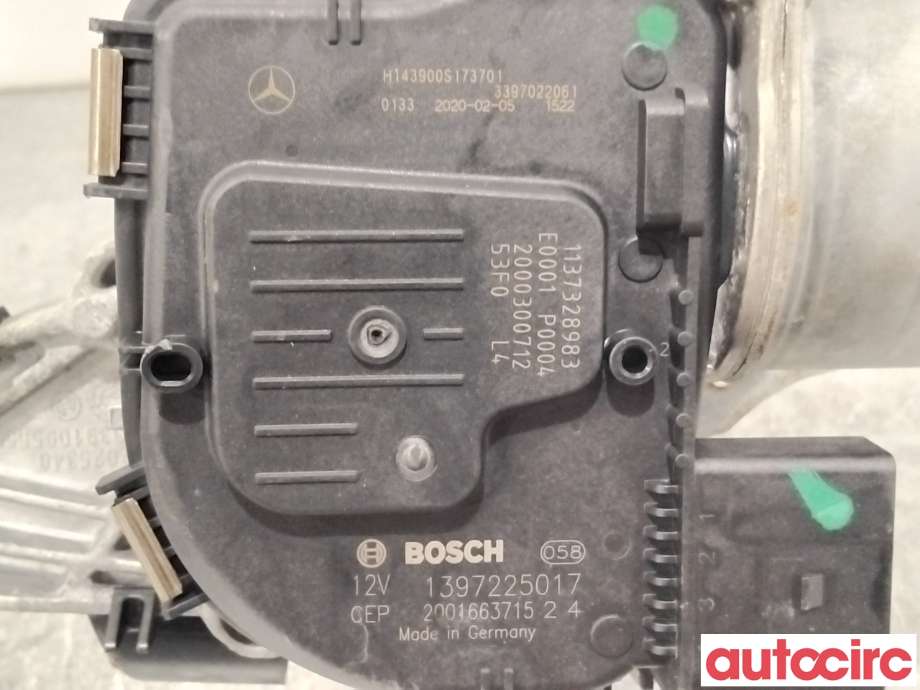 Viskermotor frontrute til Mercedes EQC 2019-->>  (MERCEDES|A2538204500|1397225017|A2538209700)