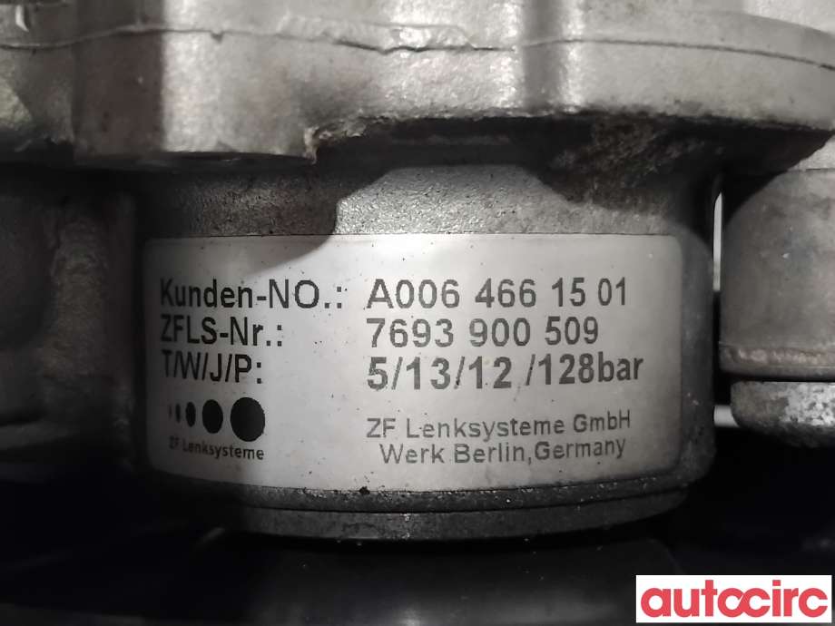 Servo pumpe mekanisk til Mercedes C-Klasse 2011-2014 (Fase 2) (W204) (W204) (MERCEDES|A0064661501|7693900509)