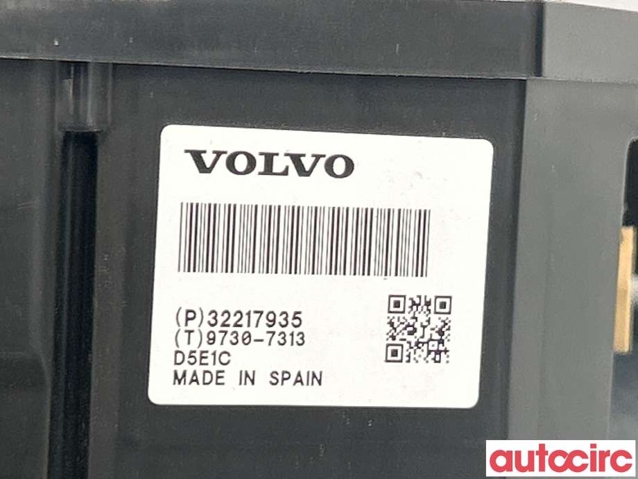 Instrumentpanel til Volvo V90 / V90 CC / S90 2016-->>  (VOLVO|36011456|32217935)