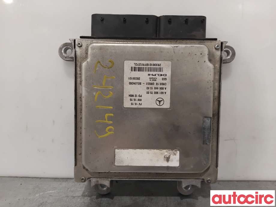 Styreenhet motor til Mercedes C-Klasse 2011-2014 (Fase 2) (W204) (W204) (MERCEDES|A6519007500|28336101)