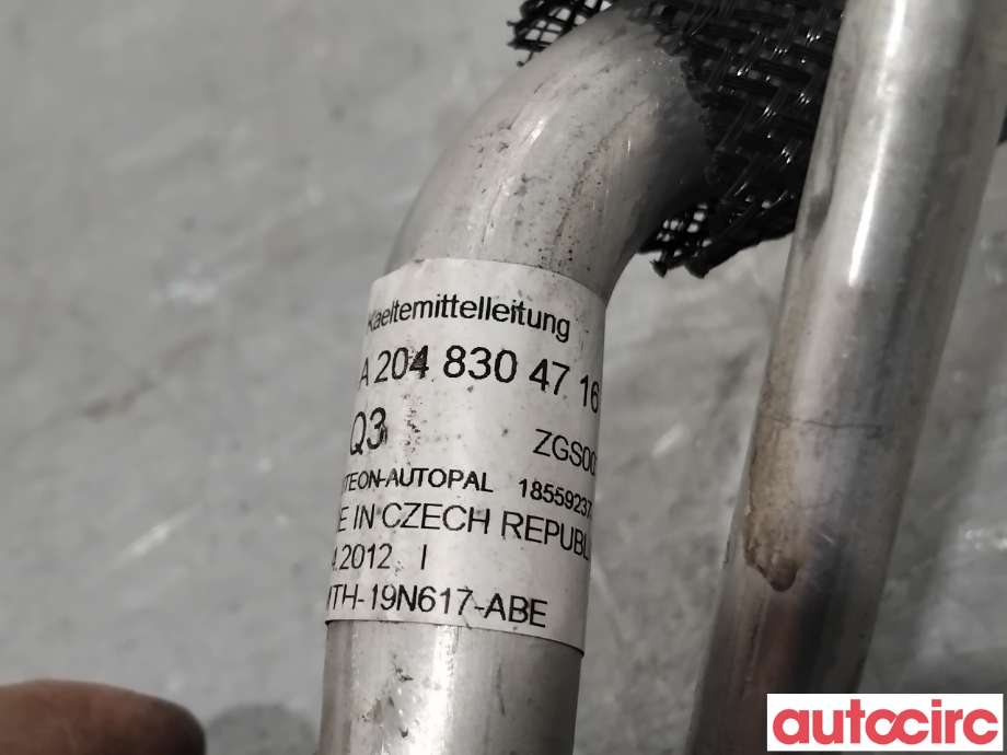 Aircondition rør til Mercedes C-Klasse 2011-2014 (Fase 2) (W204) (W204) (MERCEDES|A2048304716||A2408304716)