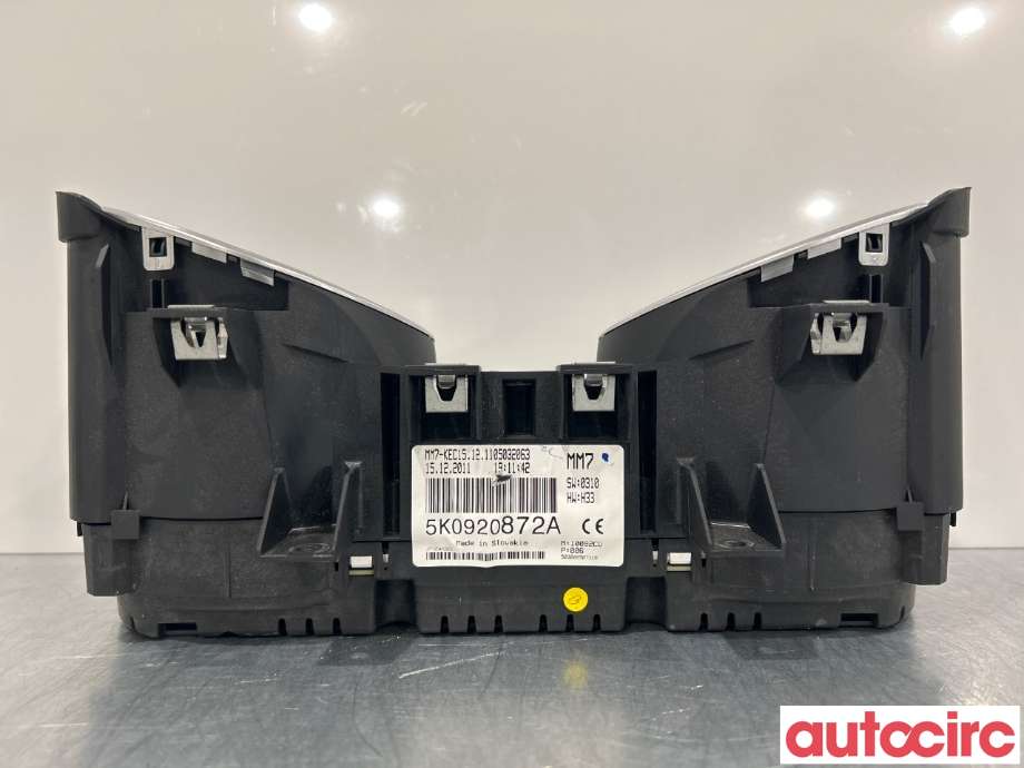 Instrumentpanel til VW Golf VI 2008-2012  (VOLKSWAGEN|5K0920872AX|5K0920872A)
