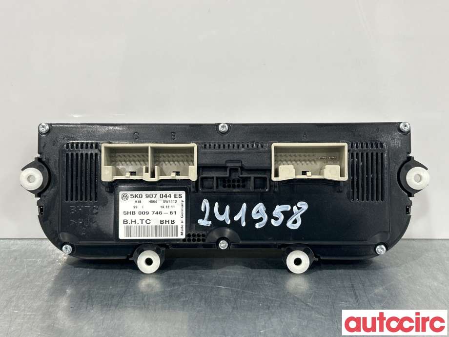 Varmeapparat betjening til VW Golf VI 2008-2012  (VOLKSWAGEN|5K0907044ES)
