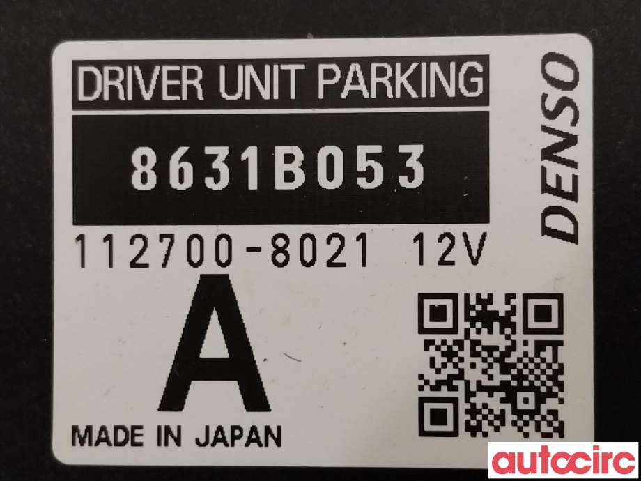 Styreenhet parkering til Mitsubishi Outlander 2015-->> (Type III, Fase 2)  (MITSUBISHI|8631B053|112700-8021)