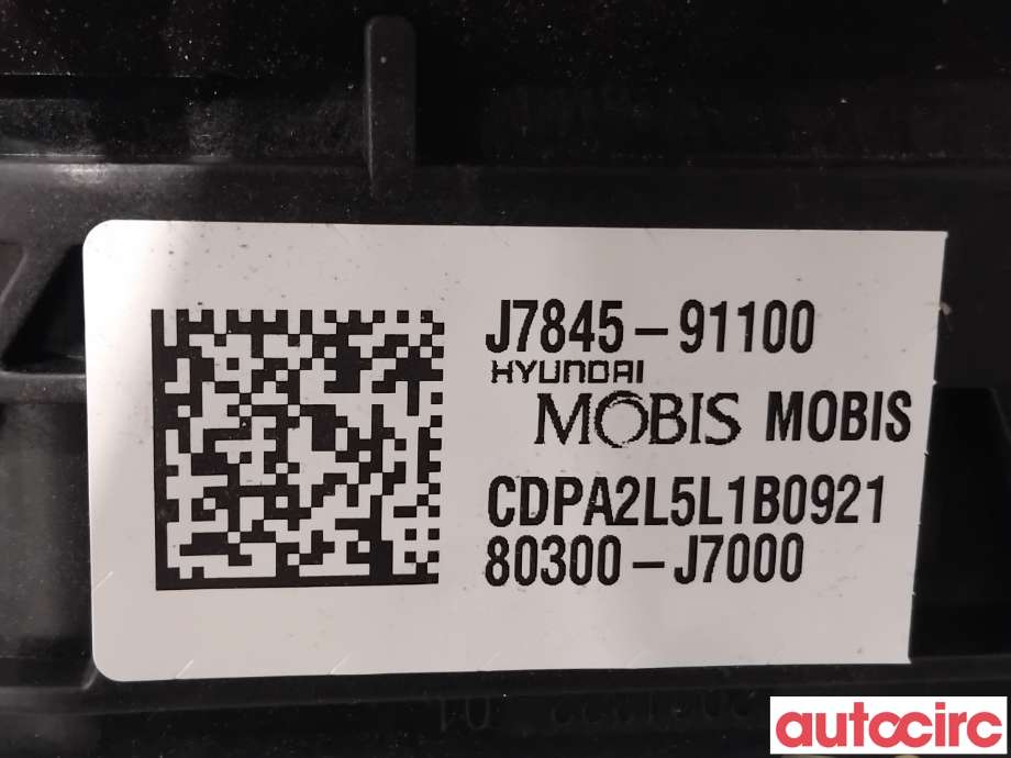 Airbag passasjer til Kia XCeed 2021-->> (SUV) (SUV) (KIA|80300J7000|J7845-91100|80300-J7000)