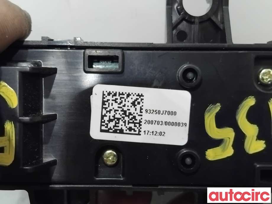 Bryterpanel førersete til Kia XCeed 2021-->> (SUV) (SUV) (KIA|93250J7000|)