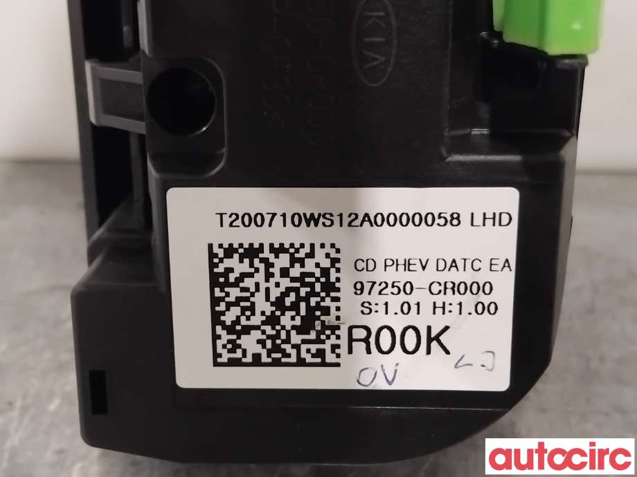 Varmeapparat betjening til Kia XCeed 2021-->> (SUV) (SUV) (KIA|97250CR000WK||97250-CR000)