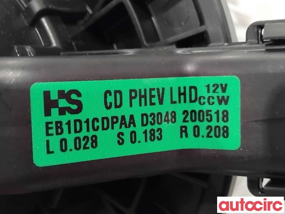 Varmeapparat motor til Kia XCeed 2021-->> (SUV) (SUV) (KIA|97113CR000|)
