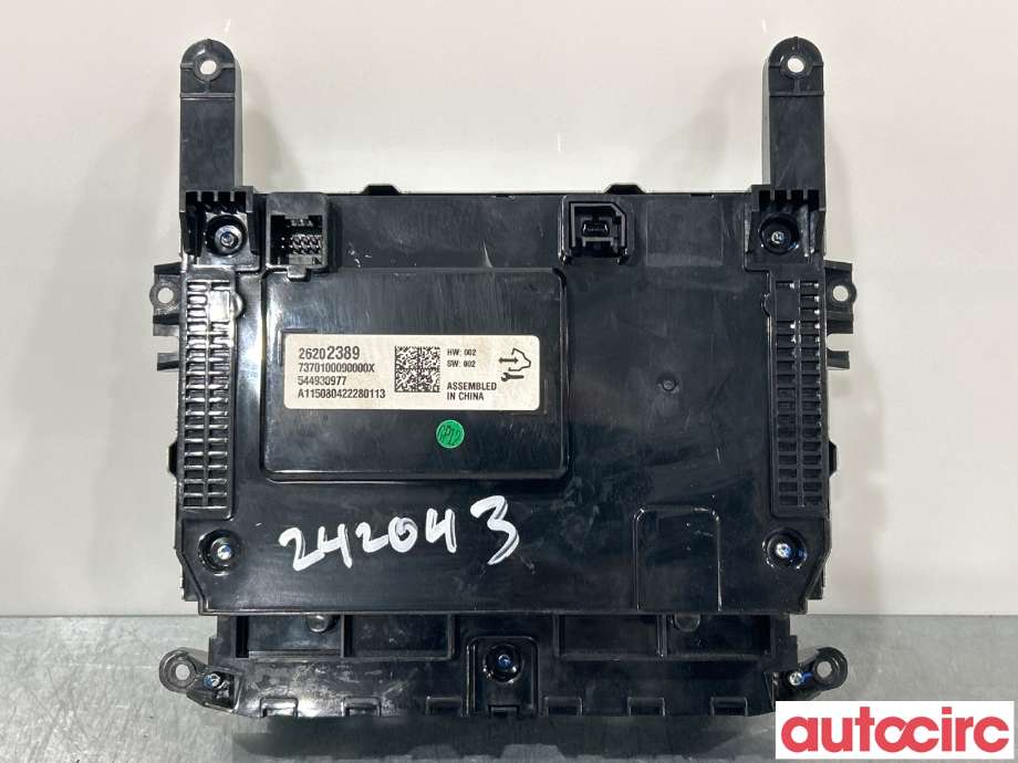 Multimedia display (MCU - Media Controller Unit) til Opel Insignia A 2014-2017  (OPEL|26681355|544930977|26697205)