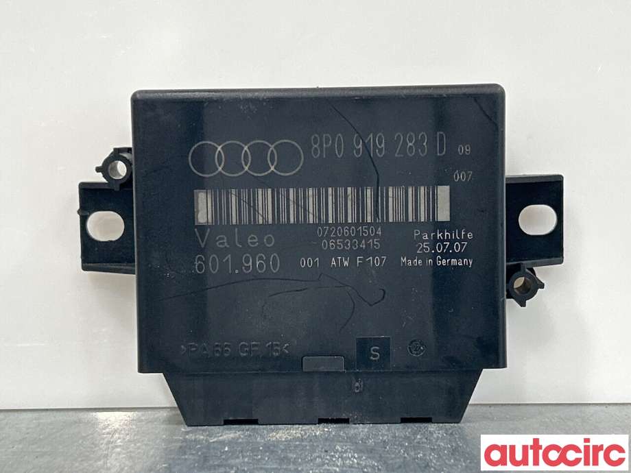 Styreenhet parkering til Audi A3, 2003-2008 (Type II, Fase 1)  (AUDI|8P0919283D)