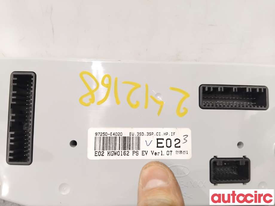 Varmeapparat betjening til Kia Soul 2014-2019 (Type II)  (KIA|97250E4020||97250-E4020)