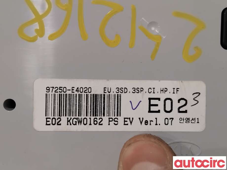 Varmeapparat betjening til Kia Soul 2014-2019 (Type II)  (KIA|97250E4020||97250-E4020)