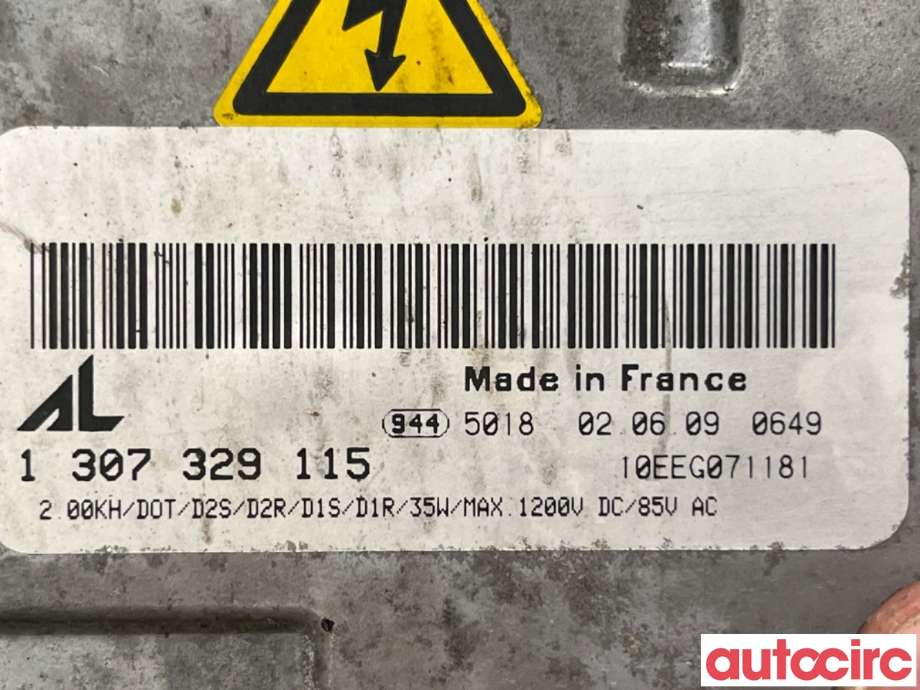 Styreenhet xenon/ballast til Audi A4 2004-2008 (Type III) (B7) (B7) (AUDI|8E0907391B|1307329115|)