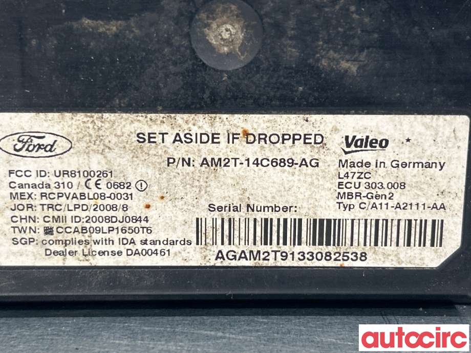 Styreenhet diverse til Ford Mondeo 2011-2014 (Type IV, Fase 2)  (FORD|1747881|AM2T-14C689-AG)