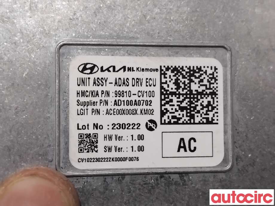 Styreenhet diverse til Kia EV6 2021-->>  (KIA|99810CV100||99810-CV100)
