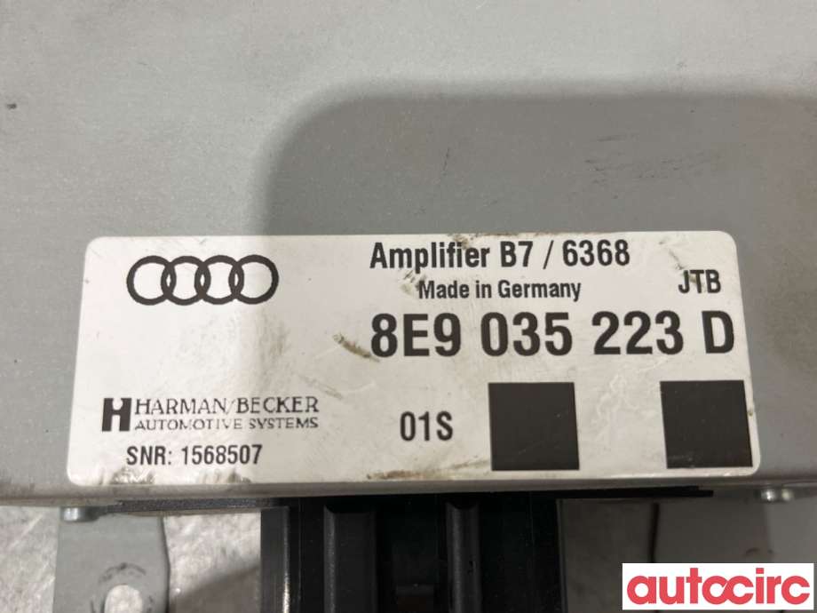 Antenne forsterker til Audi A4 2004-2008 (Type III) (B7) (B7) (AUDI|8L0051225A||8E9035223D)