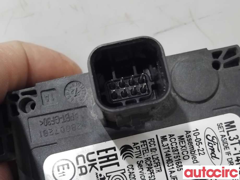 Sensor radar til Ford Mustang Mach-e 2020-->>  (FORD (US)|2657693|ACC28751685|ML3T-14H031-AJ)