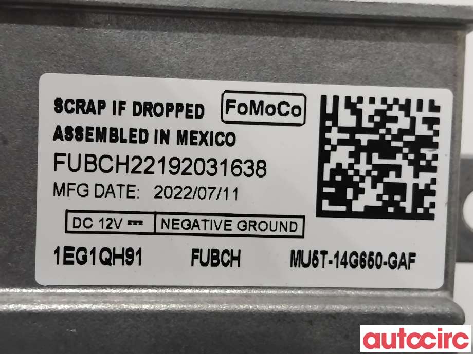 Diverse deler til Ford Mustang Mach-e 2020-->> (FORD (US)|2679898||MU5T-14G650-GAF)