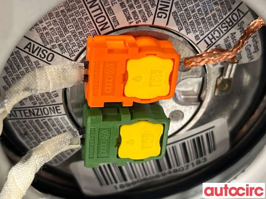 Airbag rattpute til Audi A4 2004-2008 (Type III) (B7) (B7) (AUDI|8E0880201BM||8E0880201DG)