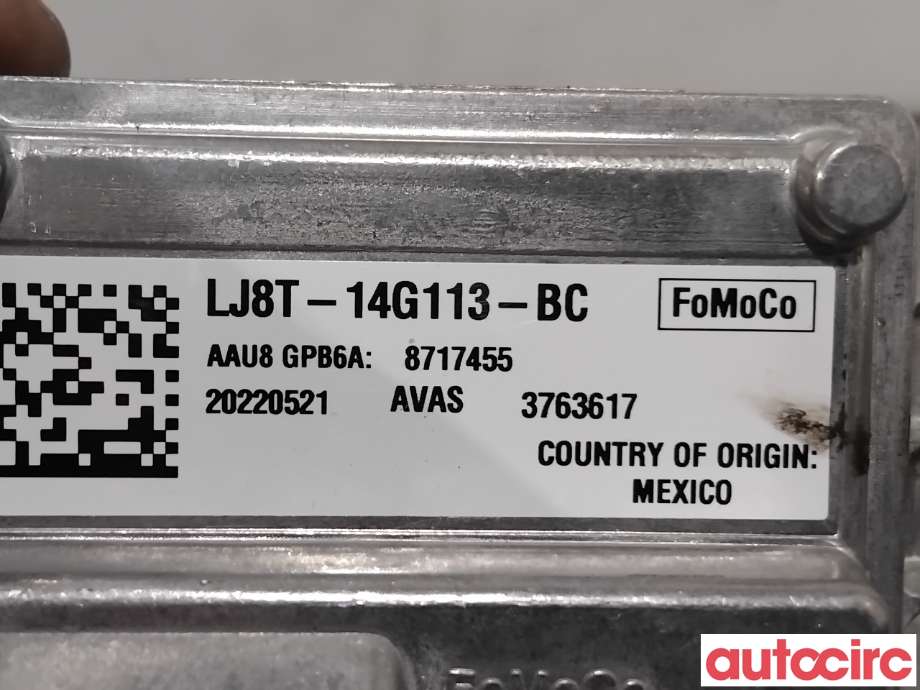 Styreenhet diverse til Ford Mustang Mach-e 2020-->>  (FORD (US)|2733070|20220521|LJ8T-14G113-BC)