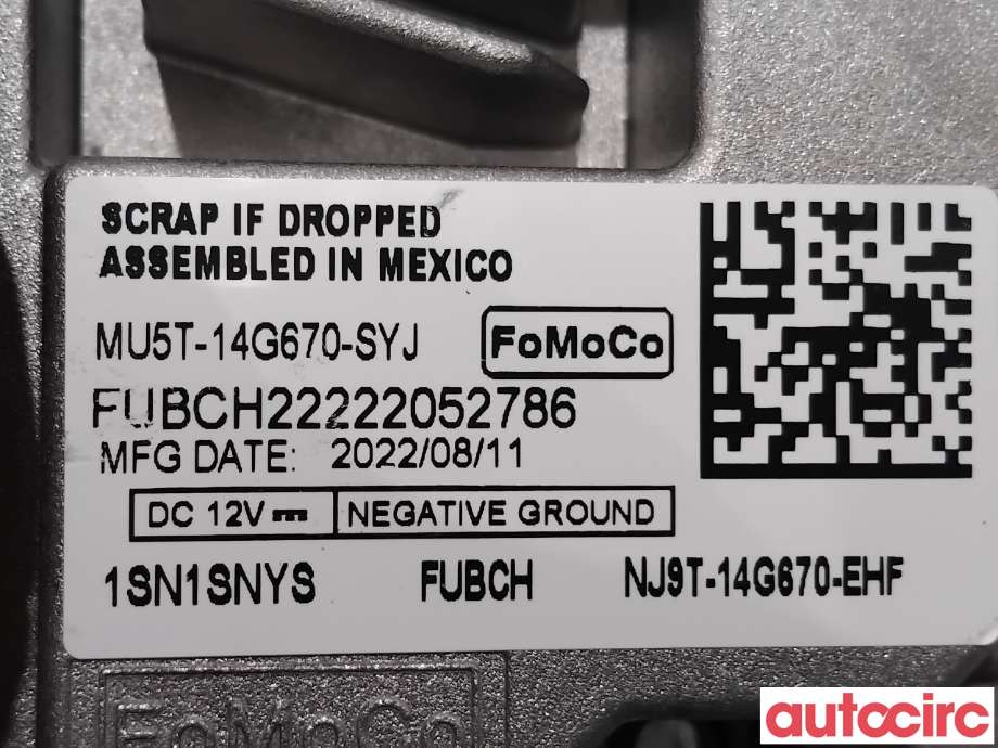 Styreenhet diverse til Ford Mustang Mach-e 2020-->>  (FORD (US)|2635540||MU5T-14G670-SYJ)