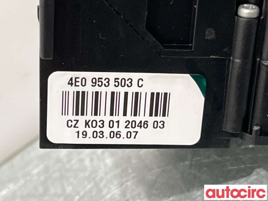 Bryter visker til Audi A4 2004-2008 (Type III) (B7) (B7) (AUDI|4E0953503C||4E0953503G)