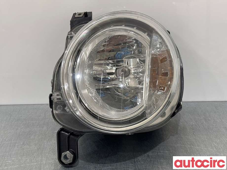 Frontlykt venstre halogen til Fiat 500, 2008-2020  (FIAT|51787492)