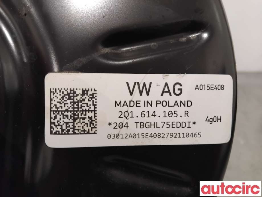 Bremsekraft-forsterker til VW T-Cross 2019-->>  (VOLKSWAGEN|2Q1614106F||2Q1614105R)