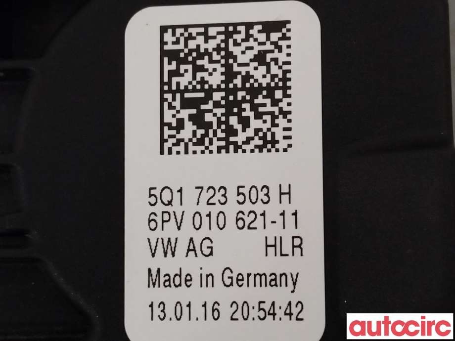 Pedal gass til VW e-Golf 2014-2017 (Fase 1)  (VOLKSWAGEN|5Q1723503K|5Q1723503H)