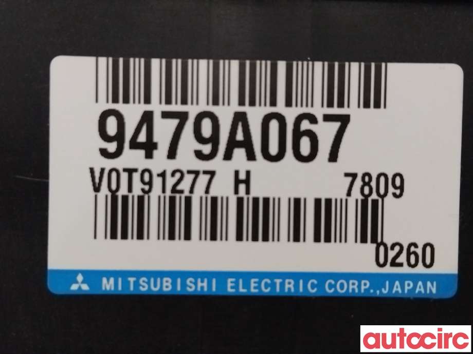 Styreenhet batteri til Mitsubishi Outlander 2015-->> (Type III, Fase 2)  (MITSUBISHI|9479A067|V0T91277)