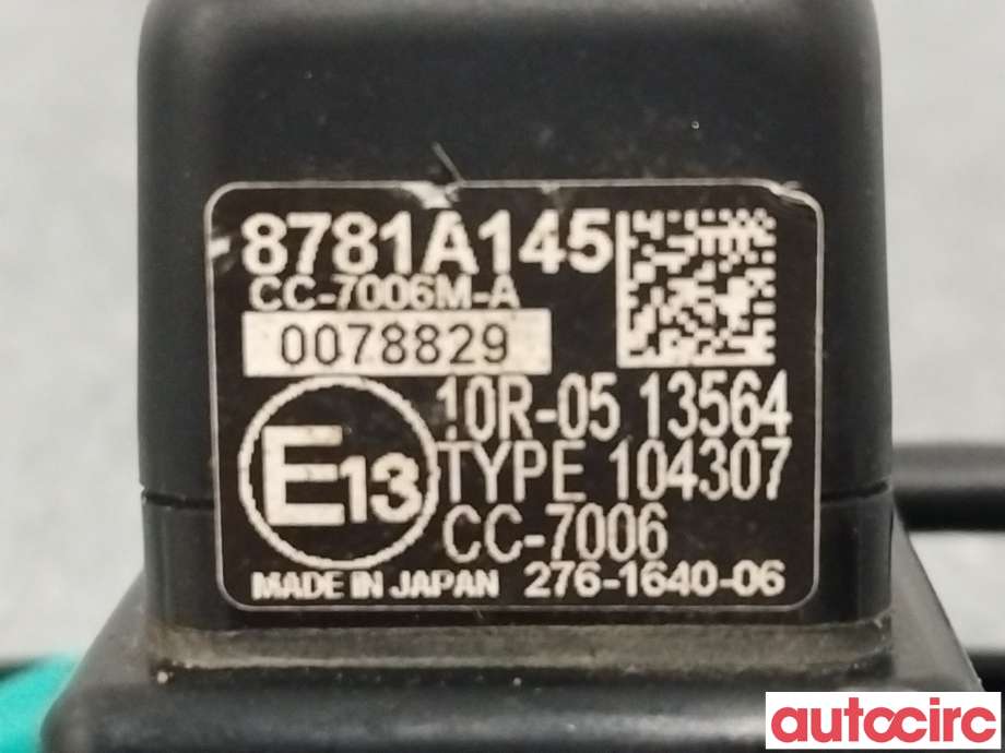 Kamera til Mitsubishi Outlander 2015-->> (Type III, Fase 2)  (MITSUBISHI|8781A145|)