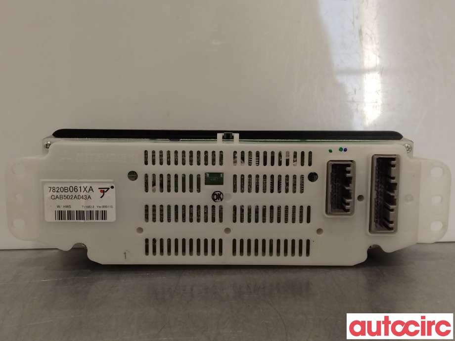 Varmeapparat betjening til Mitsubishi Outlander 2015-->> (Type III, Fase 2)  (MITSUBISHI|7820B061XA|CAB502A043A)