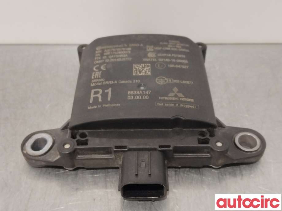Sensor radar til Mitsubishi Outlander 2015-->> (Type III, Fase 2) (MITSUBISHI|8638A147|A2C7579570100)