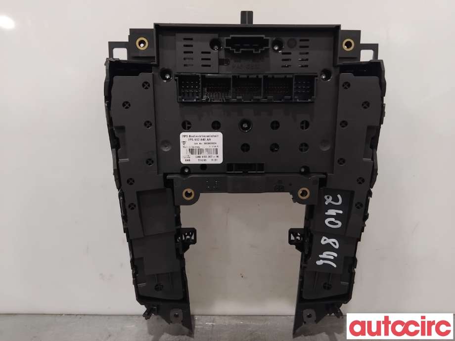 Varmeapparat betjening til Porsche Cayenne 2010-2017 (92A) (92A) (PORSCHE|95865310203|5HB010357-16|95865310212)