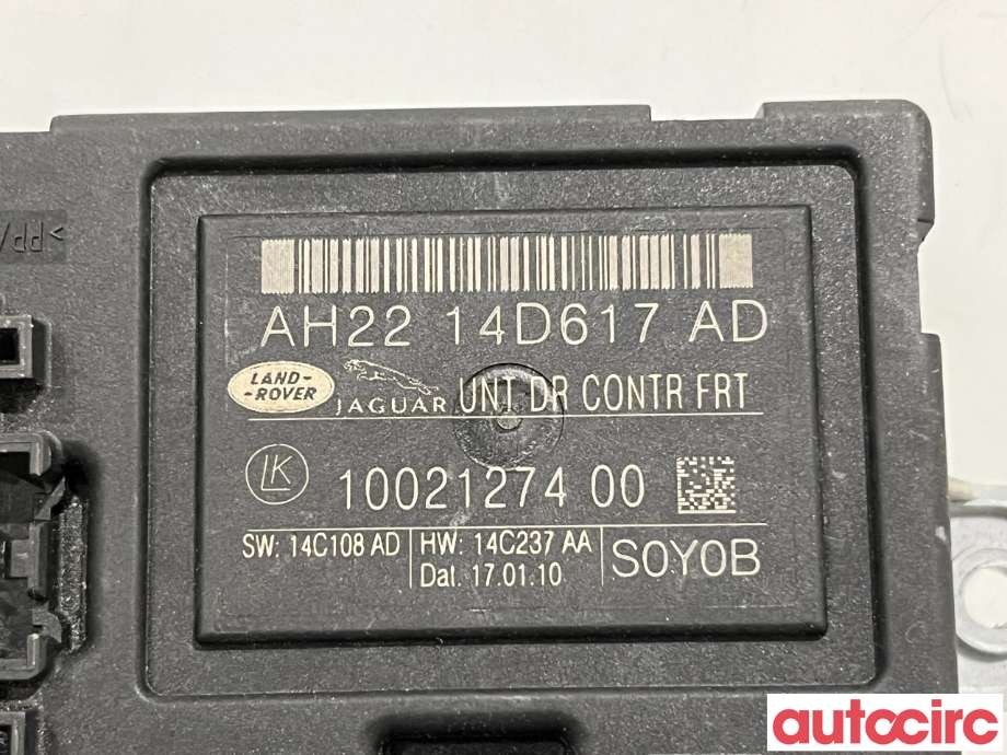Styreenhet dør venstre foran til Land Rover Discovery 2009-2017 (Type IV)  (LAND-ROVER|LR020130|AH2214D617AD|LR023342)