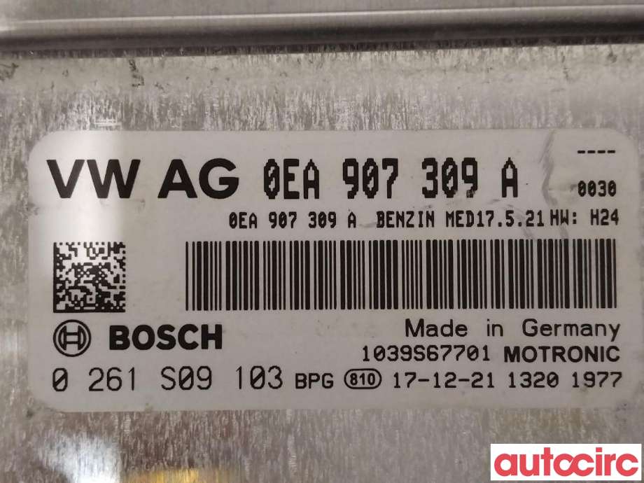 Styreenhet diverse til VW e-Golf 2017-2020 (Fase 2)  (VOLKSWAGEN|0EA906016E|0261S09103|0EA907309A)