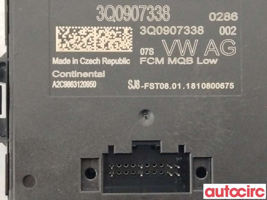 Styreenhet xenon/ballast til VW e-Golf 2017-2020 (Fase 2)  (VOLKSWAGEN|3Q0907338|)