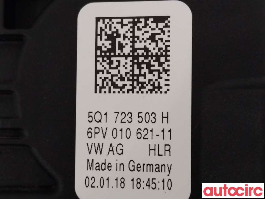 Pedal gass til VW e-Golf 2017-2020 (Fase 2)  (VOLKSWAGEN|5Q1723503K|5Q1723503H)