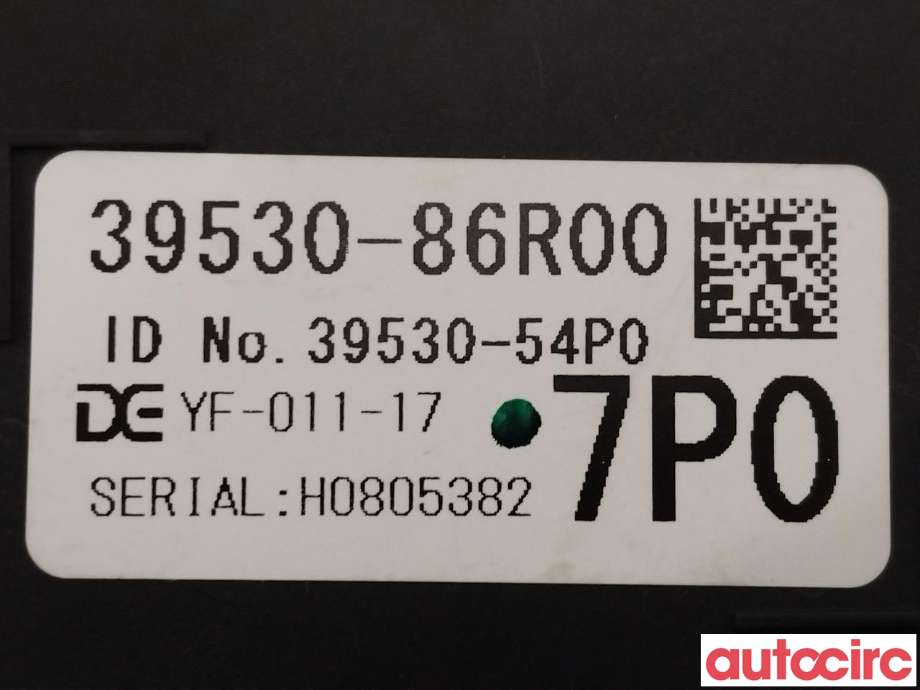 Styreenhet klima/aircondition til Suzuki Vitara 2015-->> (Type IV)  (SUZUKI|39530-86R00)