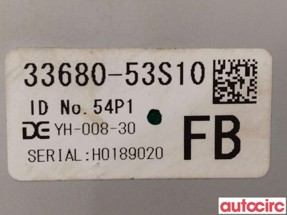 Styreenhet diverse til Suzuki Vitara 2015-->> (Type IV)  (SUZUKI|33680-53SB0|33680-53S10)