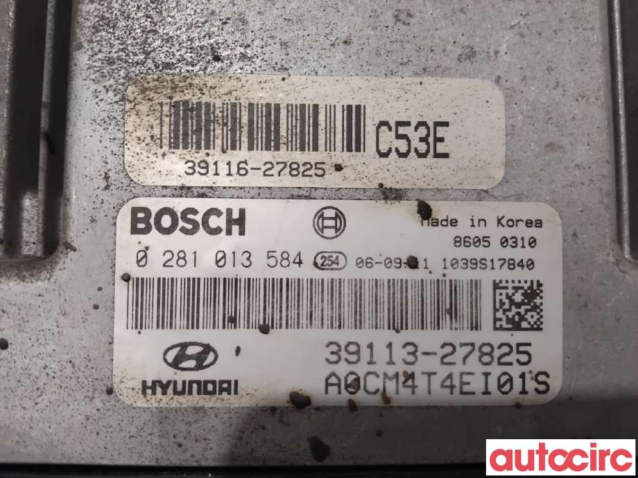 Styreenhet motor til Hyundai Santa Fe 2006-2009 (Type II, Fase 1)  (HYUNDAI|3911327825|0281013584|39113-27825)