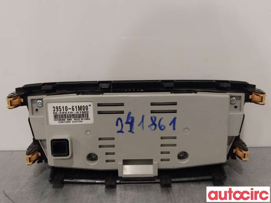 Varmeapparat betjening til Suzuki SX4 S-CROSS 2013-->> (Type II)  (SUZUKI|39510-61M00)