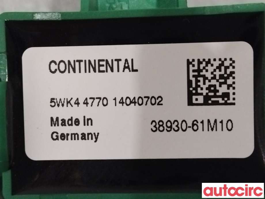 Airbag sensor høyre til Suzuki SX4 S-CROSS 2013-->> (Type II) (SUZUKI|38930-61M10)