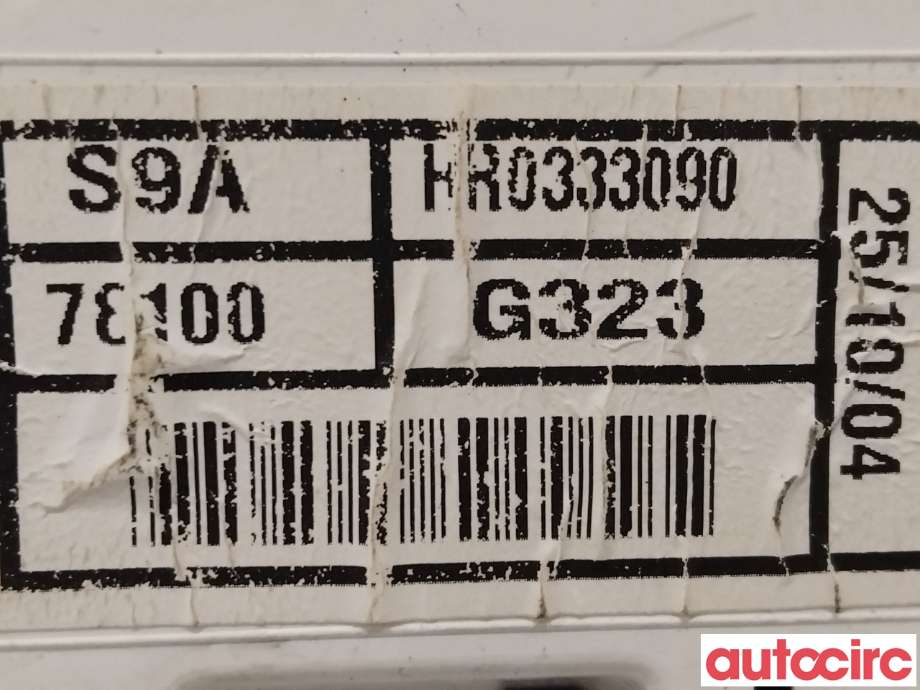 Instrumentpanel til Honda CR-V 2002-2006 (Type II)  (HONDA|78120S9AG32|78100S9AG323)