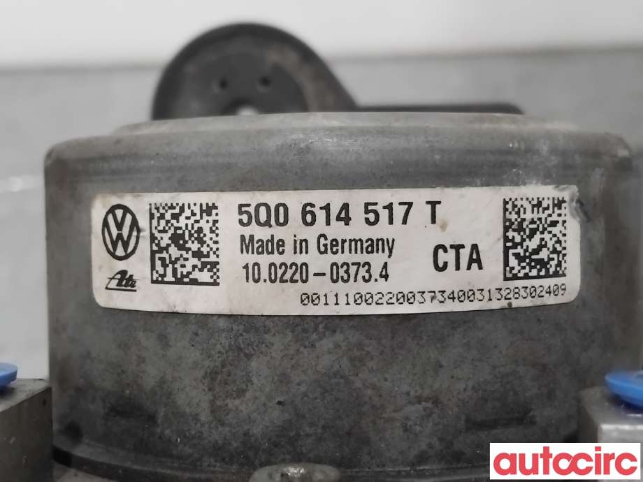 ABS sentral til VW Golf VII 2012-2017 (Fase 1) (VOLKSWAGEN|5Q0614517CK|100915-43463|5Q0614517T)