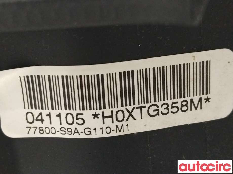 Airbag rattpute til Honda CR-V 2002-2006 (Type II)  (HONDA|06770S9AG10ZA|77800-S9A-G110-M1)